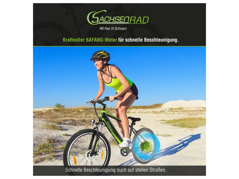 E-Bike Racing Mountainbike »R8 Flex III«, 27,5 Zoll