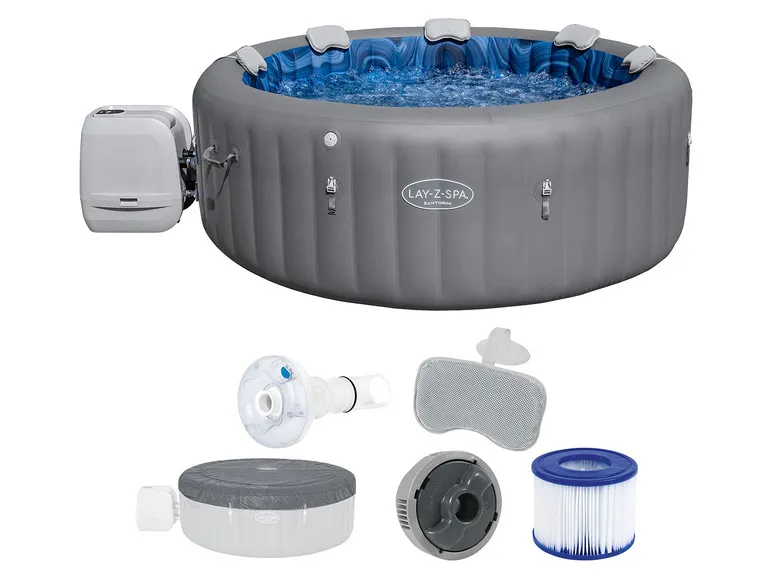 LAY-Z-SPA Whirlpool Santorini Ø 216 x 80 cm