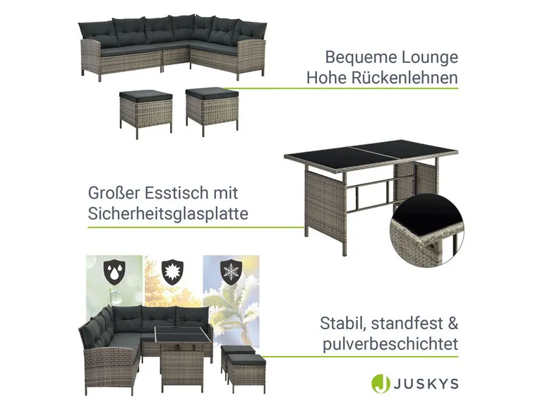 Gartenlounge »Manacor«, 4-teilig