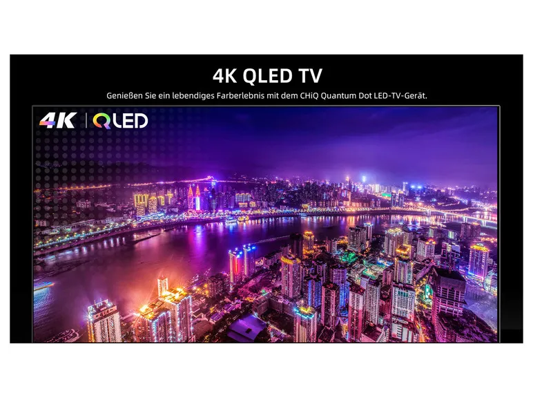 »UQM8V« Fernseher 4K UHD HDR QLED Smart Google TV