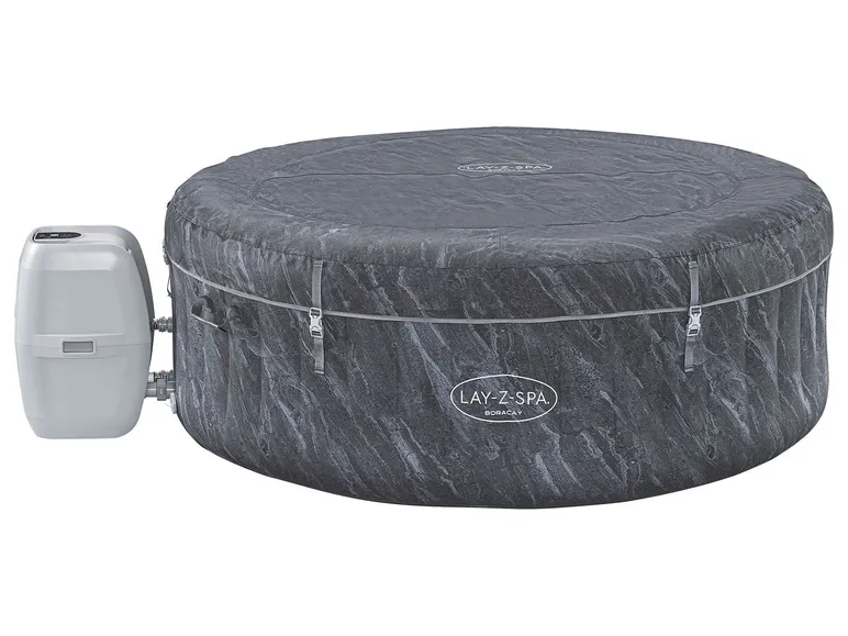 LAY-Z-SPA WLAN-Whirlpool Boracay AirJet Ø 180 x 66 cm, rund