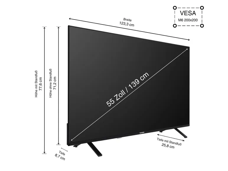 Fernseher »QUTO750S« QLED TiVo Smart TV 4K UHD