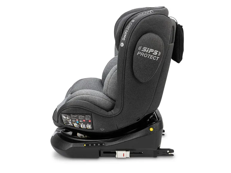Autokindersitz »Swift360 S«, 360-Grad-Drehfunktion, grau