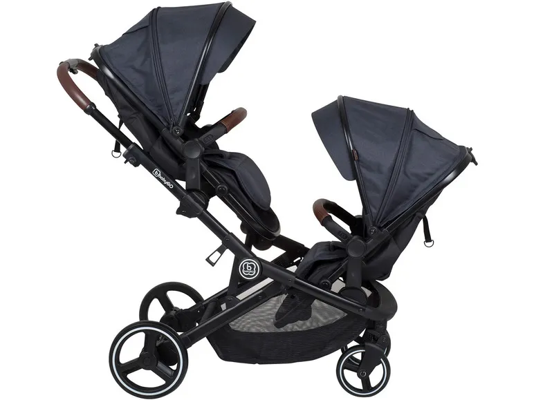 Geschwister-Kinderwagen »Twiner«, mit Babywannen und Sportsitzen