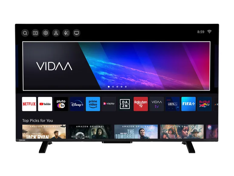 Fernseher »QV2363DAW« 4K UHD QLED VIDAA Smart TV