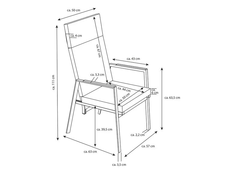 Hochlehner »Newport«, 2er-Set