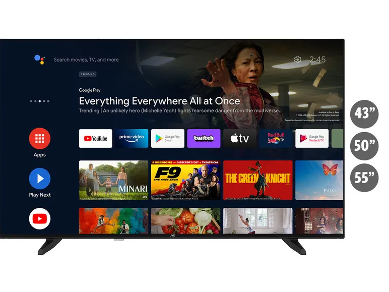 Fernseher »LT-VA3355« Android Smart TV 4K UHD