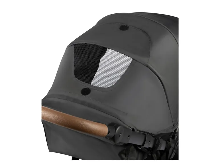 Kinderwagen »Cloudy Mineral Graphite«, mit großem Lüftungsfenster