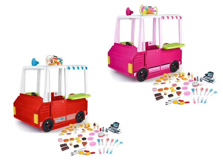 2-in-1 Spielküchenfahrzeug »Food Truck«, mit Zubehör