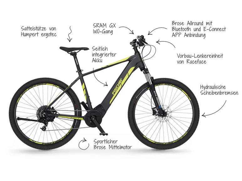 E-Bike MONTIS 5.0i 504, E-MTB, Modell 2022