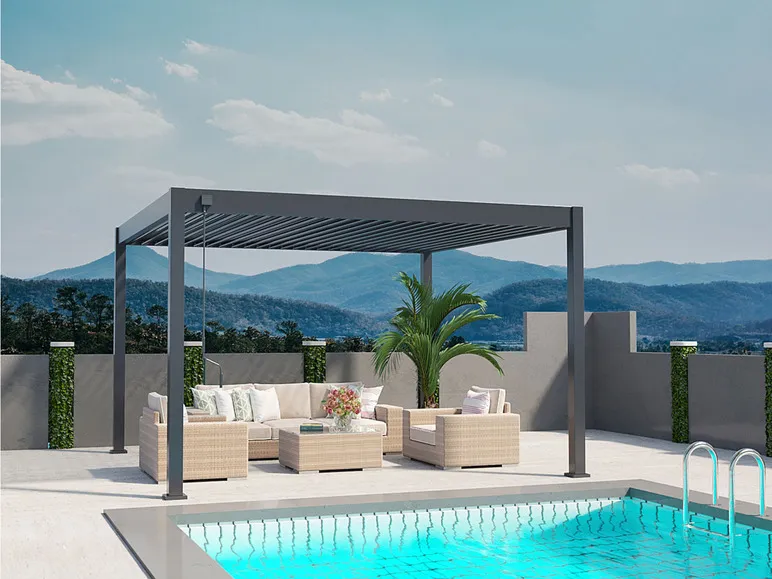 Pavillon »Superior«, aus Aluminium