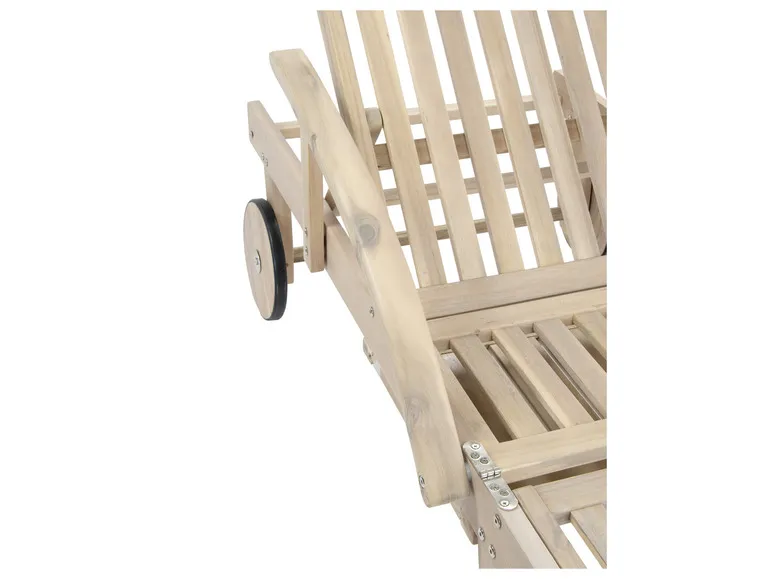 Liege »St. Tropez«, mit ausziehbaren Seitentisch