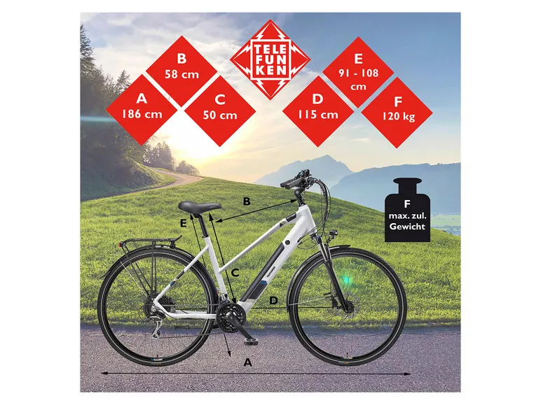 E-Bike Trekkingrad »XC940 Expedition«, 28 Zoll