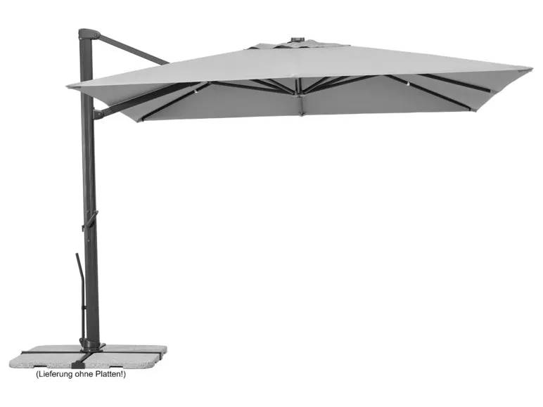 Ampelschirm »Rhodos Smart«, 300 x 300 cm, mit Kurbelsystem