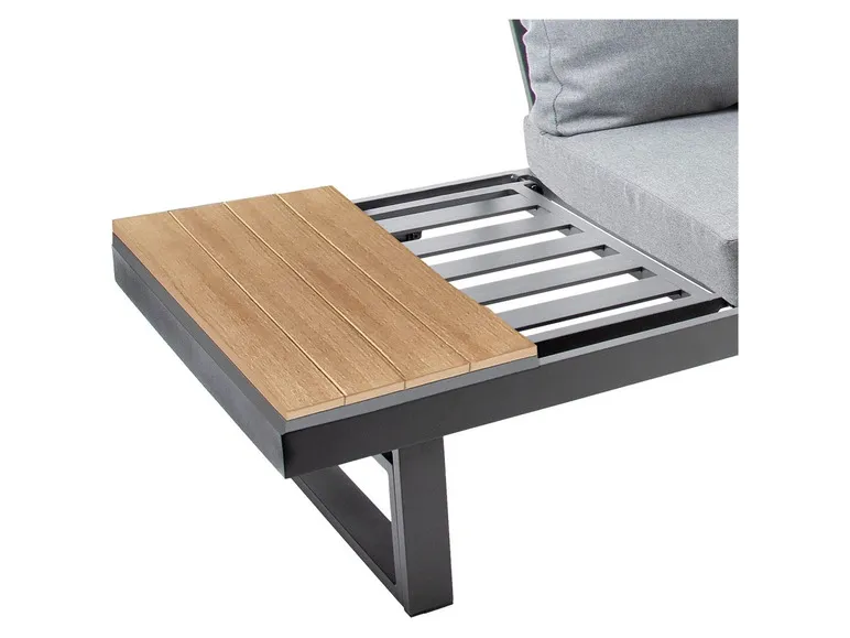 Alu-Lounge »Largo«, 3-teilig, hellgrau/hellbraun