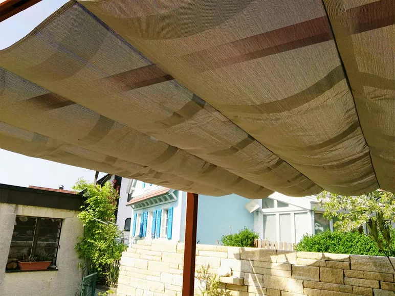 Alu Pavillon »Florida/Florenz« mit Sonnensegel