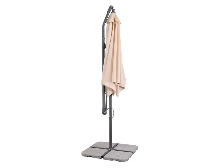 Schneider Ampelschirm »Palmera«, 6-teilig, 300 cm Durchmesser, UV-Schutz 80+, Schutzhülle