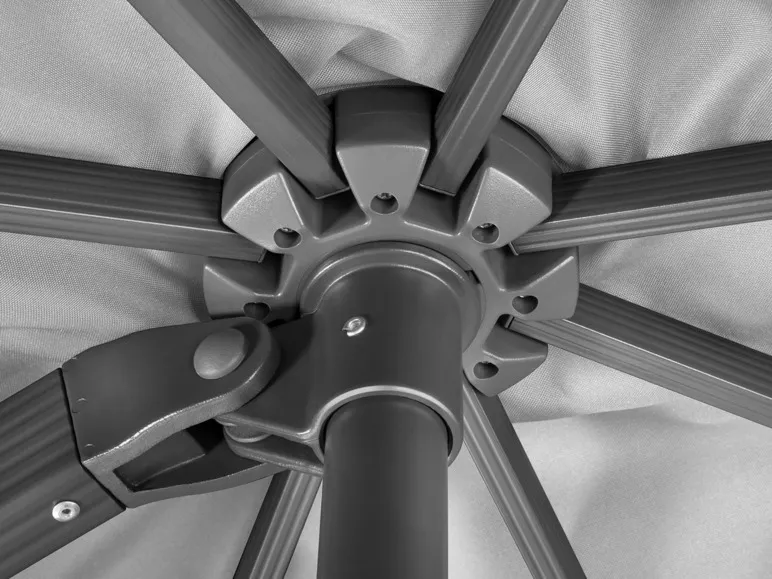 Ampelschirm »Rhodos Smart«, 300 x 300 cm, mit Kurbelsystem