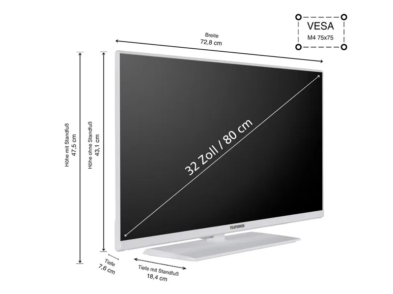 Fernseher »XF32N750M« 32 Zoll (80 cm) Full HD Triple Tuner