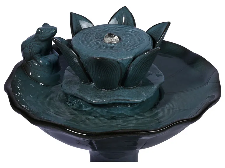 dobar Gartenbrunnen »Helena« mit Solar-Panel, Keramik