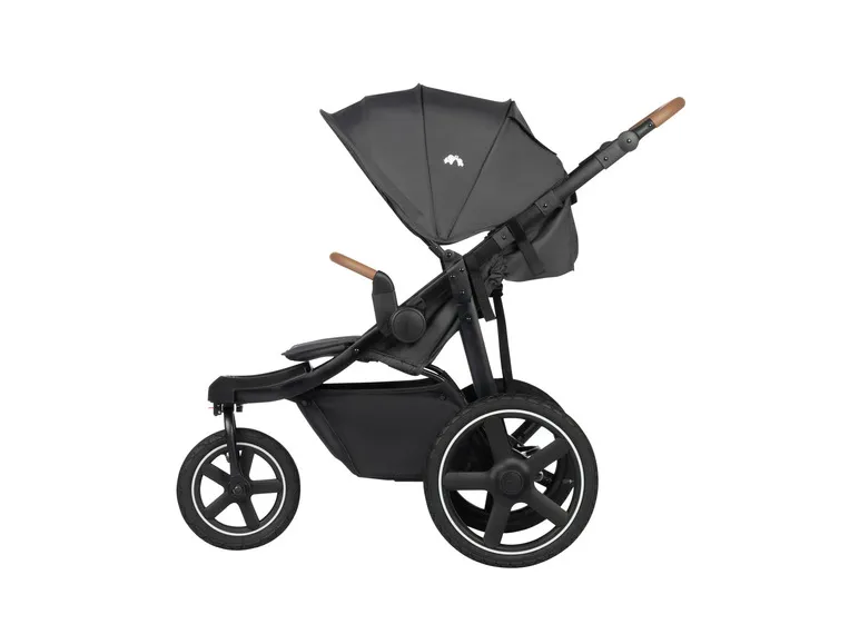 Kinderwagen »Cloudy Mineral Graphite«, mit großem Lüftungsfenster