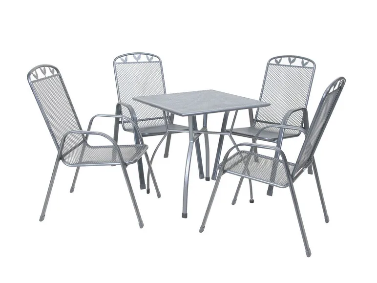 greemotion Gartenmöbel Set »Toulouse«, 5- oder 7-teilig, mit Stahlrohrgestell, wetterfest