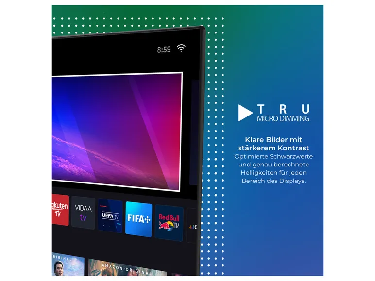 Fernseher »32WV3E63DAZ« VIDAA Smart TV 32 Zoll HD-Ready