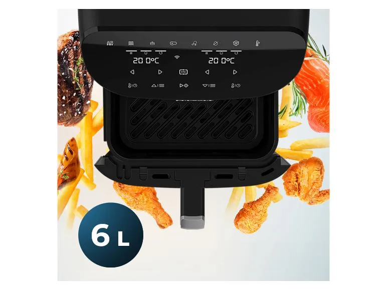 Heißluftfritteuse »FoodCourt 11000 Connected C«, mit 8 Betriebsarten