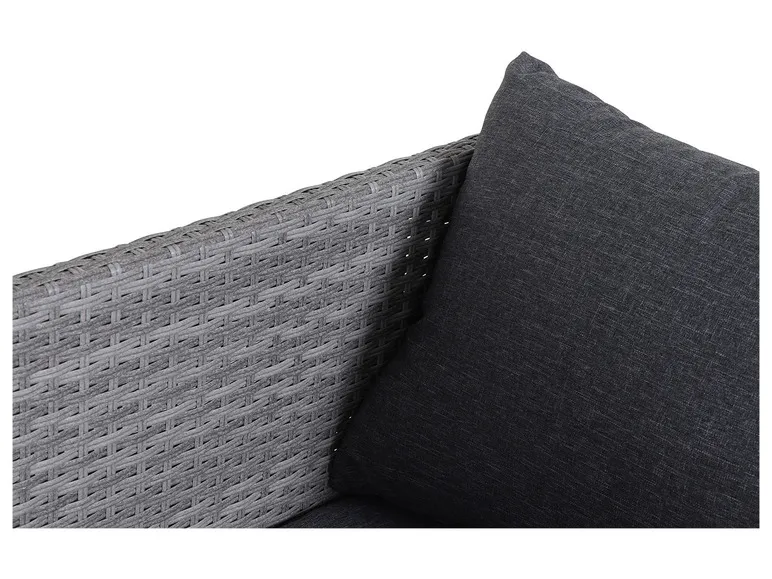 Lounge Set »Malaga« 3-teilig, grau