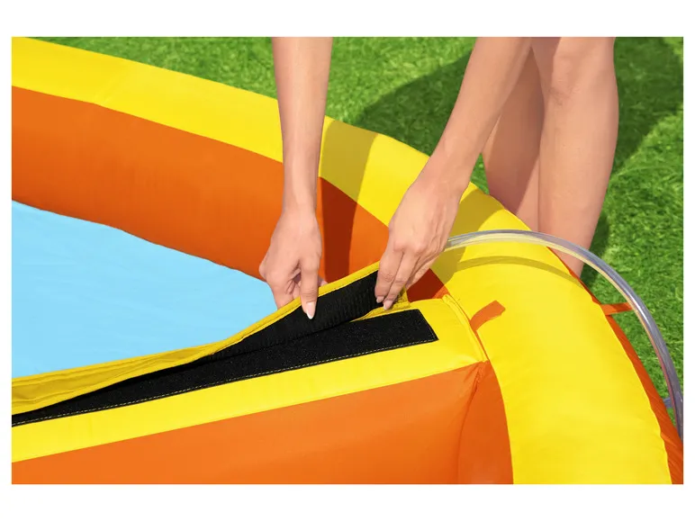 H2OGO!® Mega-Wasserpark Beach Bounce™ mit Dauergebläse