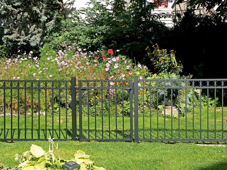 Zaun-Grundset Circle, zum Einbetonieren