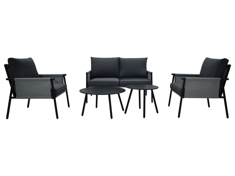 Loungeset »Textilen«, 5-teilig, aus witterungsbeständigen Material