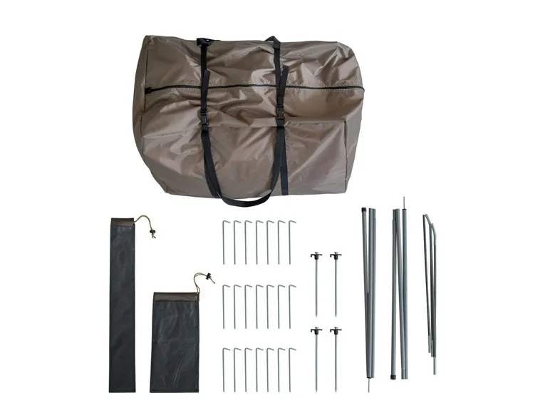 HUSIR - 4 Personen Familien Tunnelzelt Air