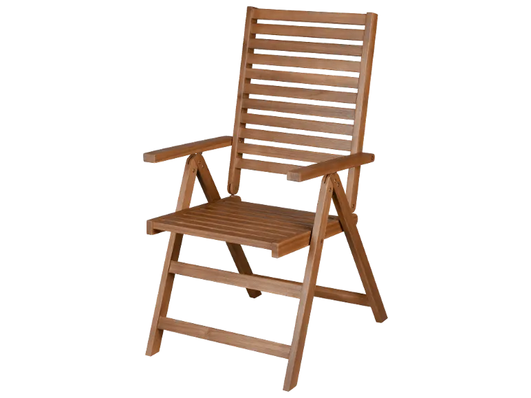 Akazie-Set »Sevilla«, 5-teilig - Standardtisch & 4 Hochlehner, natur