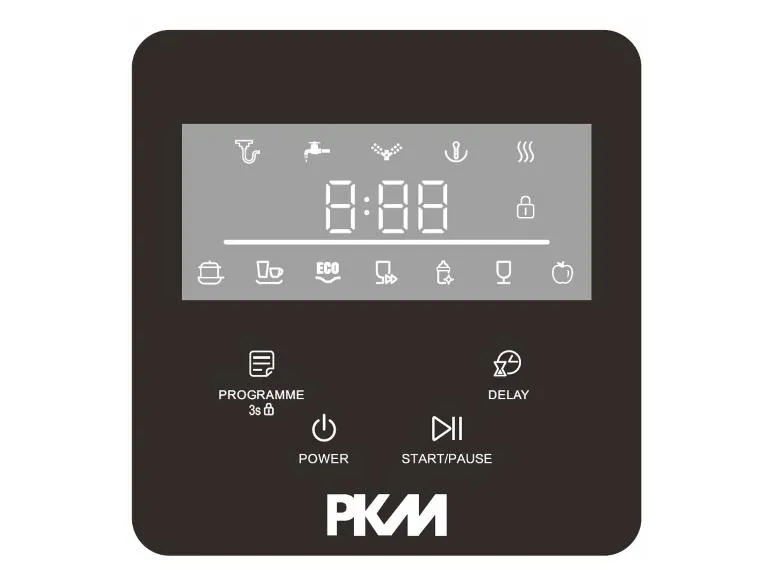 Table Top Mini-Geschirrspüler »GSP3-7L«, weiß