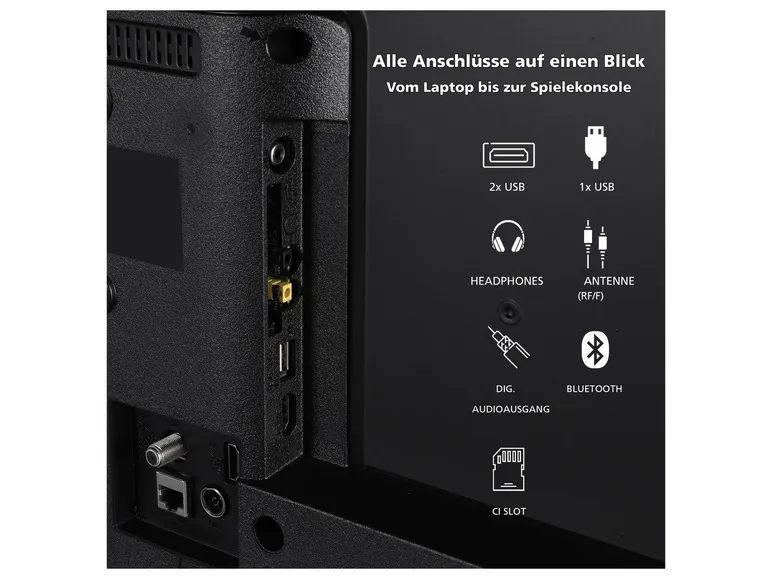 Fernseher »LT-32VAF3355« Android Smart TV 32 Zoll Full HD