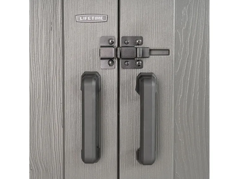 Gerätehaus »Merkur«, Stahl/Kunststoff, mit vielen Oberlichtern