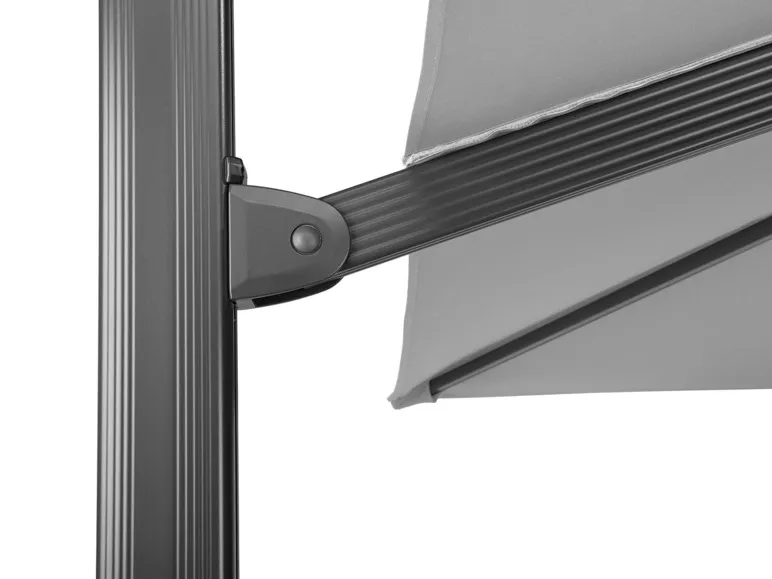 Ampelschirm »Rhodos Smart«, 300 x 300 cm, mit Kurbelsystem