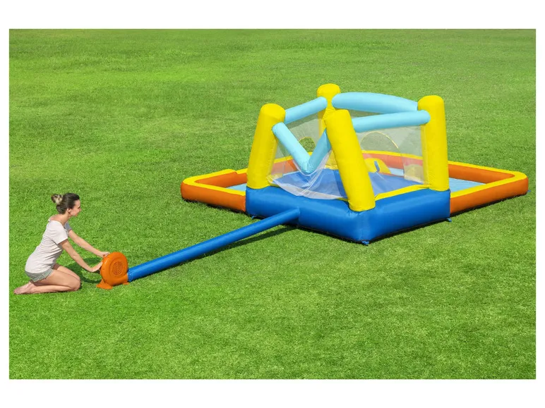 H2OGO!® Mega-Wasserpark Beach Bounce™ mit Dauergebläse