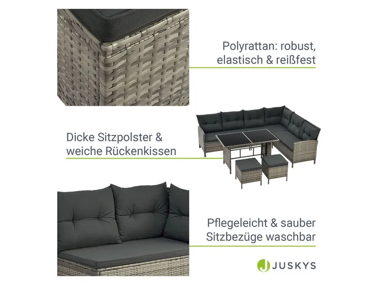 Gartenlounge »Manacor«, 4-teilig