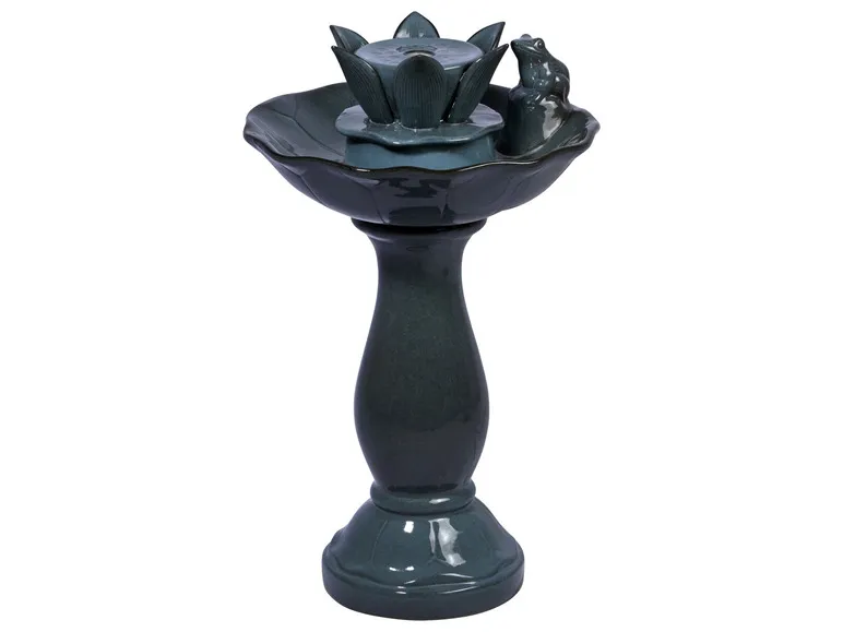 dobar Gartenbrunnen »Helena« mit Solar-Panel, Keramik