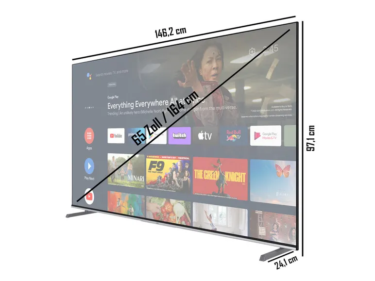 Fernseher »LT-65VA7255« Android Smart TV 65 Zoll 4K UHD