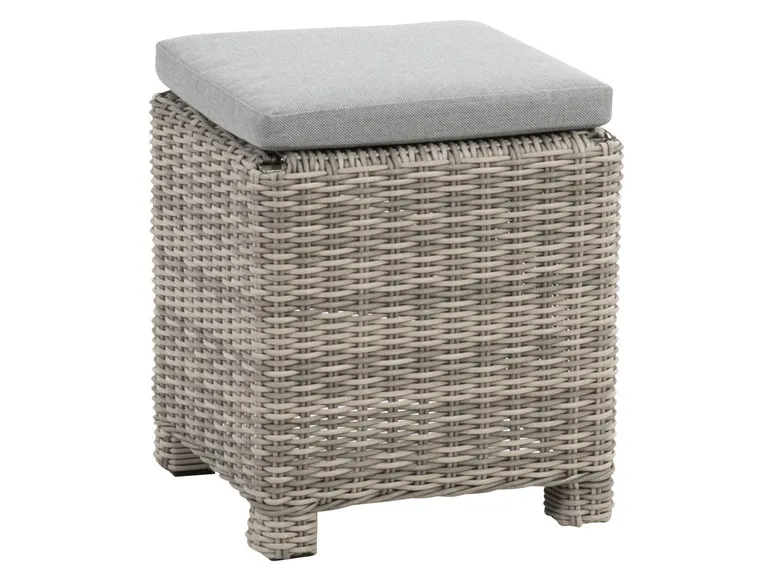 Loungeset »Malia«, 5-teilig, halbrund, grau