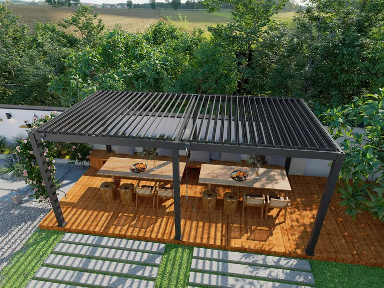 Pavillon »Superior«, aus Aluminium