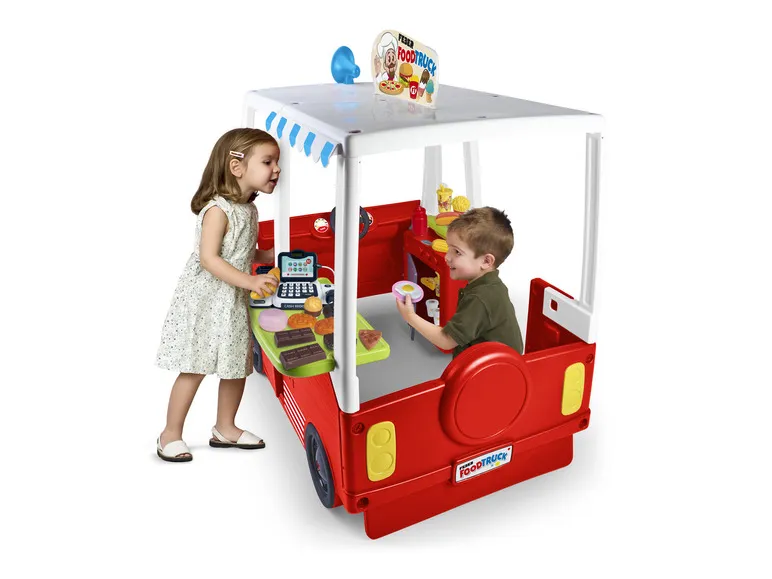 2-in-1 Spielküchenfahrzeug »Food Truck«, mit Zubehör