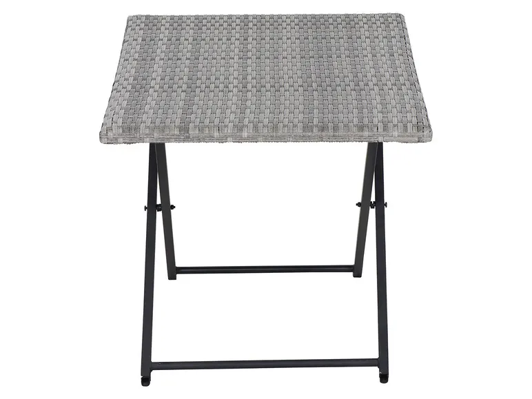 Vigo Lounge Set, aus Geflecht Mix, 4-teilig, grau