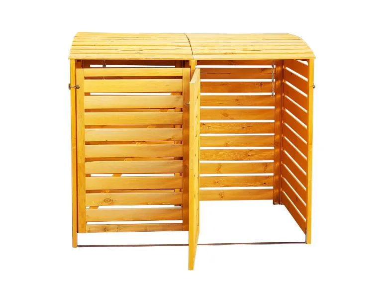 Mülltonnenbox »Vario III«, zur Verkleidung von Mülltonnen, Kiefernholz