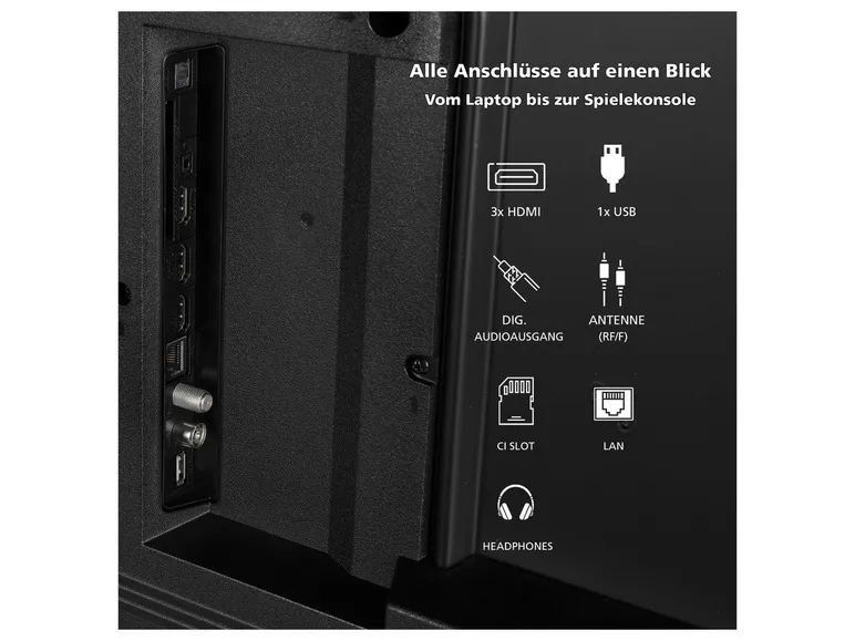 Fernseher »LT-VU3455« TiVo Smart TV 4K UHD