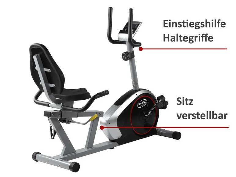 Sitz-/Liege-Heimtrainer Magnetic