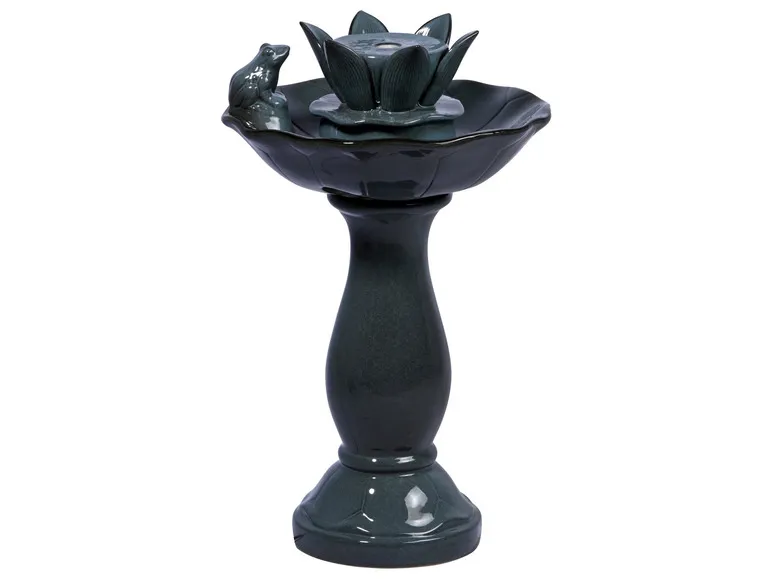 dobar Gartenbrunnen »Helena« mit Solar-Panel, Keramik